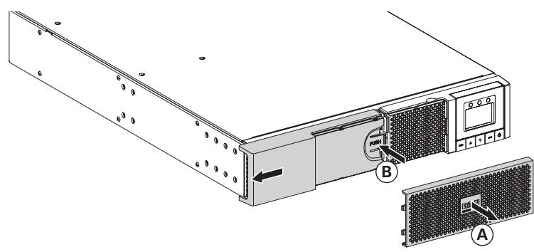 EATON 5PX 2200I RT2U - Démontage du module batterie - 1