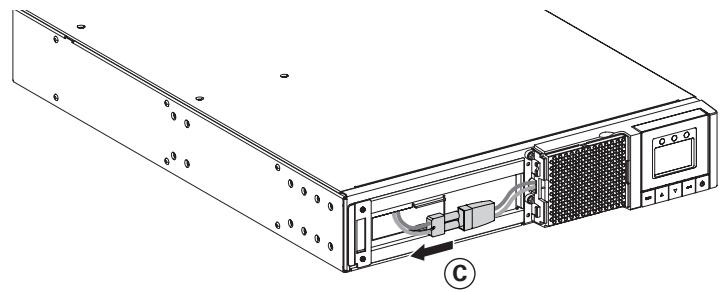 EATON 5PX 2200I RT2U NETPACK - Démontage du module batterie - 2