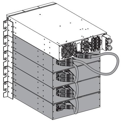 EATON 9PX5KIRTN NETPACK - Connexion du ou des ebm(s) - 3