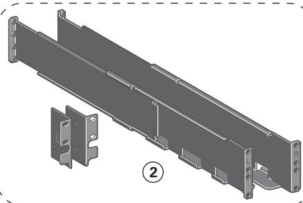 EATON 9PX5KIRTN NETPACK - Vérification du kit d'accessoires - 2
