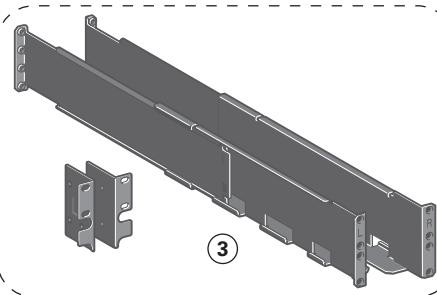 EATON 9PX8KIBP HOTSWAP - Vérification du kit d'accessoires - 5