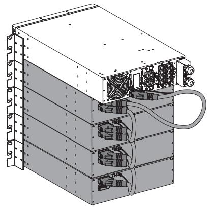 EATON 9PX8KIBP HOTSWAP - Connexion du ou des ebm(s) - 3