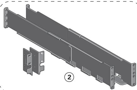 EATON 9PX8KIBP HOTSWAP - Vérification du kit d'accessoires - 2
