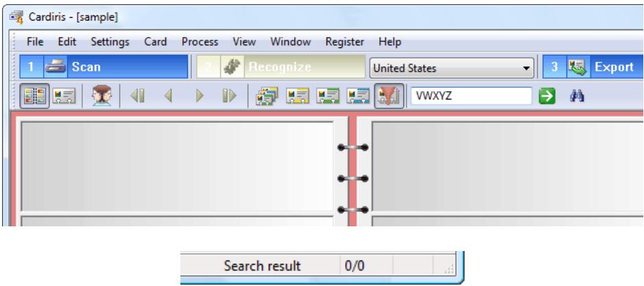 IRIS CARD - SEARCHING CONTACTS - 2