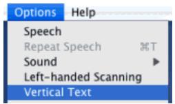 IRIS PEN EXECUTIVE 6-MAC - To scan vertical text: - 1
