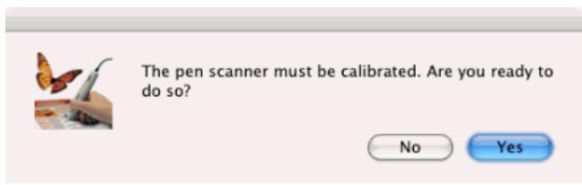 IRIS PEN EXECUTIVE 6-MAC - CALIBRATING THE PEN SCANNER - 1