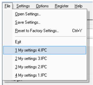 IRIS PEN TRANSLATOR 6 - Open Settings - 1