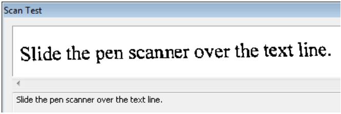 IRIS PEN TRANSLATOR 6 - THE SCAN TEST WINDOW - 1
