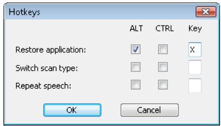 IRIS PEN TRANSLATOR 6 - To program hotkeys for the proposed commands: - 1