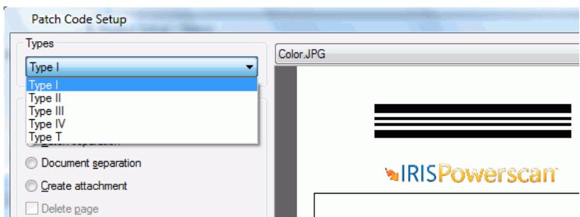 IRIS POWERSCAN 9.0 - To define how to use a patch code: - 1