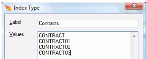 IRIS POWERSCAN 9.0 - To define a type of batch/document: - 2