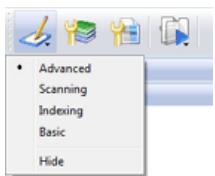 IRIS POWERSCAN 9.0 - To access the default workspaces: - 1