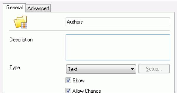 IRIS POWERSCAN 9.0 - General tab - 1