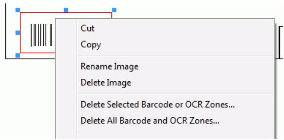 IRIS POWERSCAN 9.0 - Deleting the barcode zone - 1