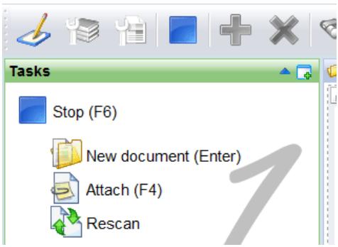 IRIS POWERSCAN 9.0 - To interrupt the scanning: - 1