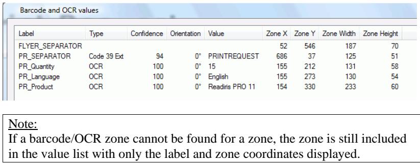 IRIS POWERSCAN 9.0 - To test all barcodes and OCR zones: - 1