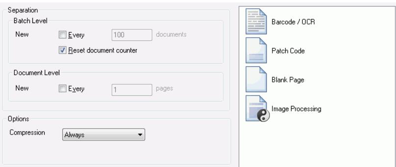 IRIS POWERSCAN 9.0 - Scanning options - 1