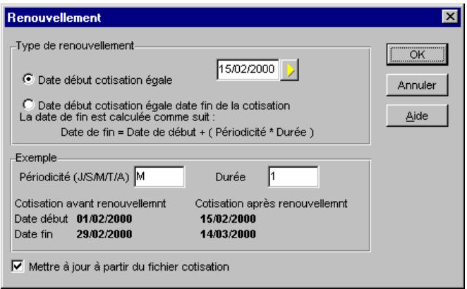 CIEL ASSOCIATION - A partir de la Fiche des membres, onglet "Cotisations"... - 1