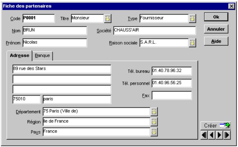 CIEL ASSOCIATION - Identification du partenaire - 1