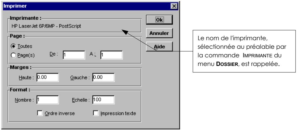 CIEL ASSOCIATION - La fenêtre Imprimer - 3