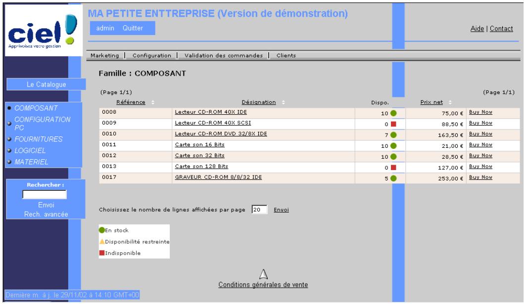 CIEL E-COMMERCE - Choix du graphisme de votre SITE - 3
