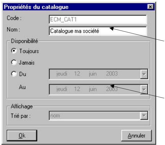 CIEL E-COMMERCE - Bouton [propriétés] - 1