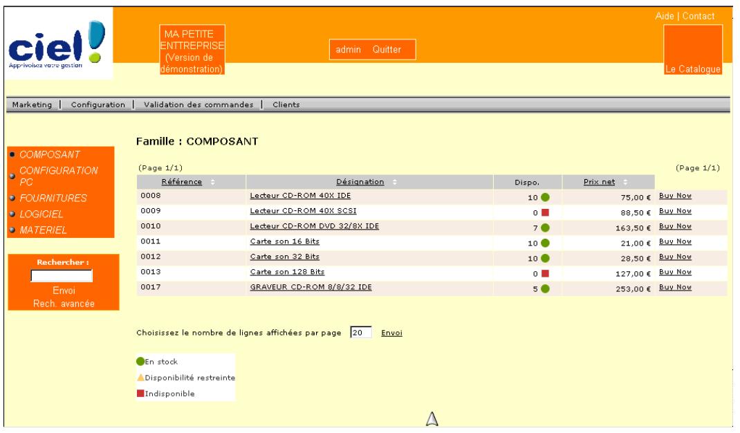 CIEL E-COMMERCE - Choix du graphisme de votre SITE - 4