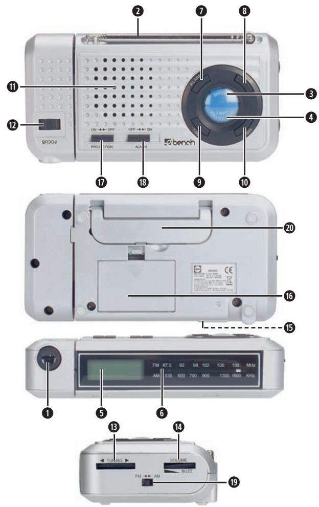 EBENCH KH 2002 PROJECTION CLOCK - 2
