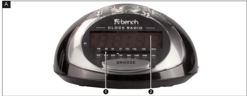 EBENCH KH 2185 CLOCK RADIO - 4