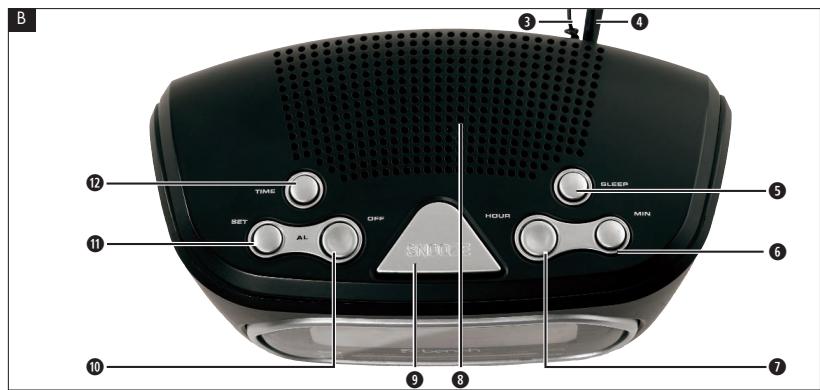 EBENCH KH 2186 CLOCK RADIO - CLOCK RADIO - 4