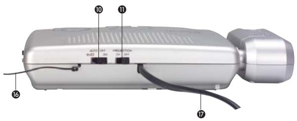 EBENCH KH 2214 PROJECTION CLOCK WITH RADIO - 9