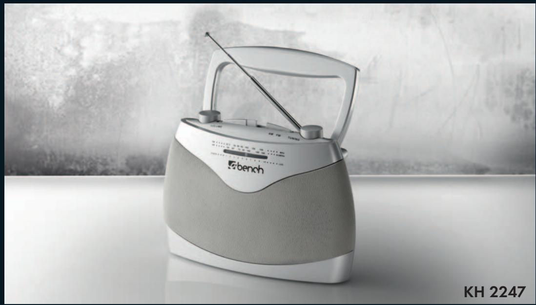 EBENCH KH 2247 ANALOGUE FM RADIO - CONCEPT RADIO - 1