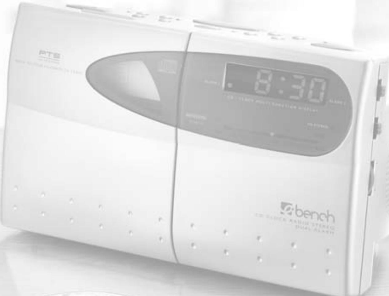 EBENCH KH 2252 CD-RADIO ALARM CLOCK - 8