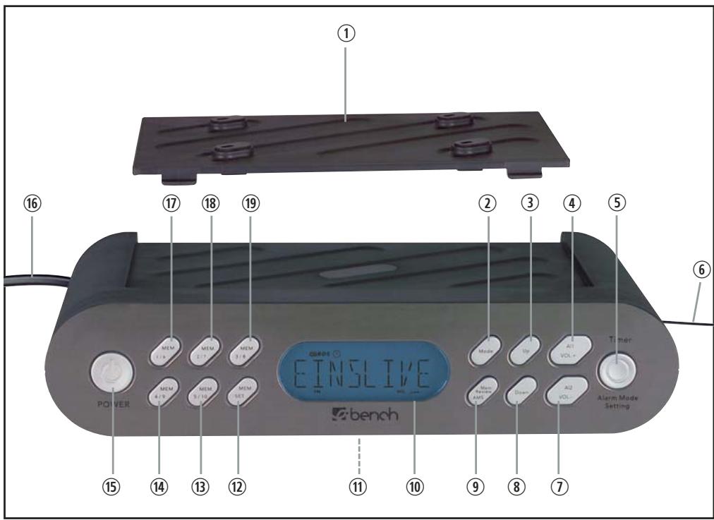 EBENCH KH 2288 KITCHEN RADIO - 2