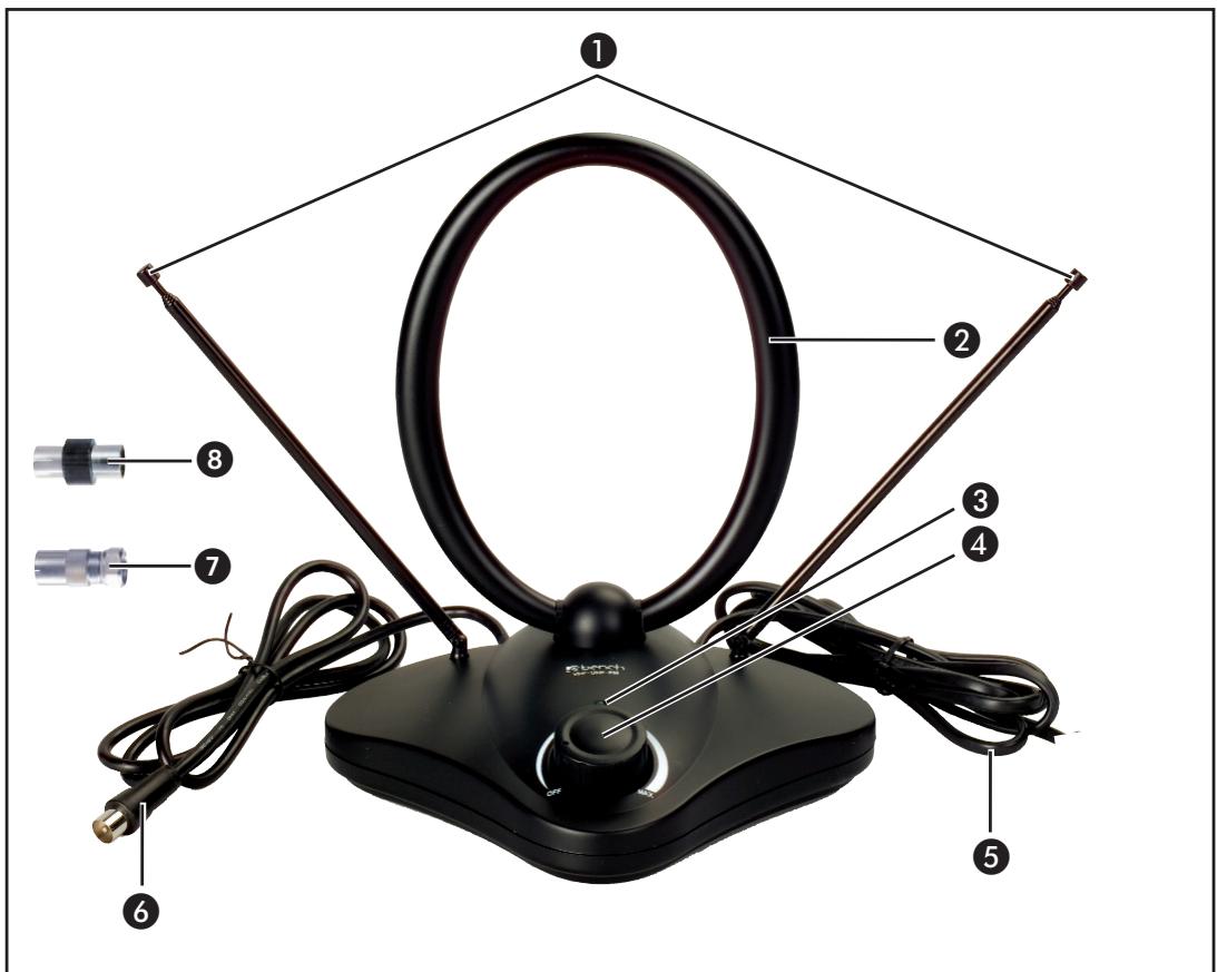 EBENCH KH 2329 INDOOR ANTENNA - 1