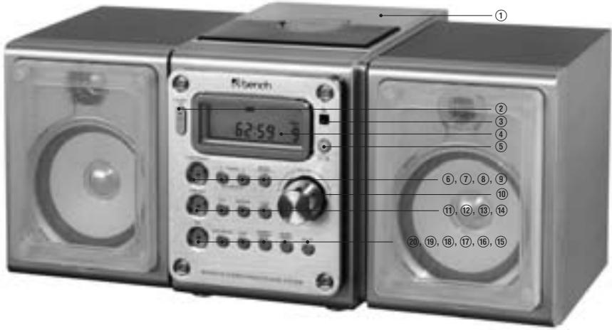 EBENCH KH 2340 DESIGNER AUDIO UNIT WITH CD PLAYER - 5