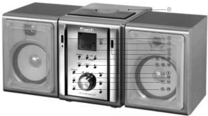 EBENCH KH 2340 DESIGNER AUDIO UNIT WITH CD PLAYER - 7
