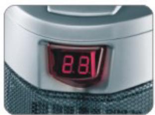 PUR LINE HEATY 126 - Chauffage céramique soufflant oscillant avec écran LED digital - 7