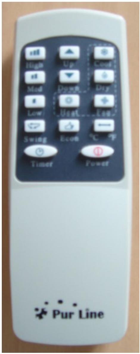 PUR LINE MOBY 99 - LA TELECOMMANDE : - 1