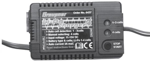 GRAUPNER LI-PO CHARGER 4 - 1