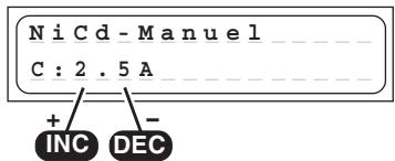 GRAUPNER ULTRAMAT 12 PLUS POCKET - Programme manuel NiCd - 1