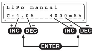 GRAUPNER ULTRAMAT 16 - Lithium manual program - 1