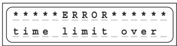 GRAUPNER ULTRAMAT 16 - Error messages and warnings - 4