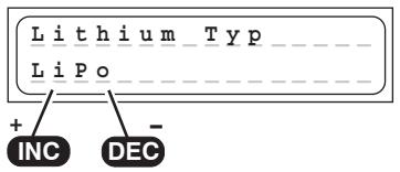 GRAUPNER ULTRAMAT 16 - Litio-Programma di scelta del tipo - 1