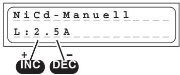 GRAUPNER ULTRAMAT 16 - NiCd-Manuell-Programm - 1