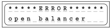 GRAUPNER ULTRAMAT 16 - Error messages and warnings - 9