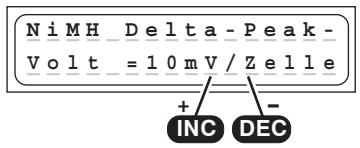 GRAUPNER ULTRAMAT 16 - NiMH-Delta-Peak (- Peak) Ansprechspannung - 1