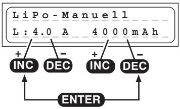 GRAUPNER ULTRAMAT 16 - Litio-Programma manuale - 1