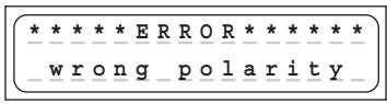 GRAUPNER ULTRAMAT 16 - Error messages and warnings - 2