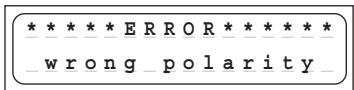 GRAUPNER ULTRAMAT 16 S - Error messages and warnings - 2